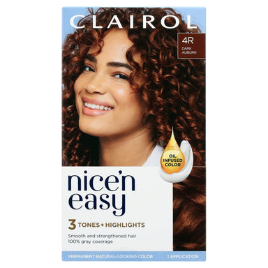 Permanent Hair Color Cream - Dark Auburn