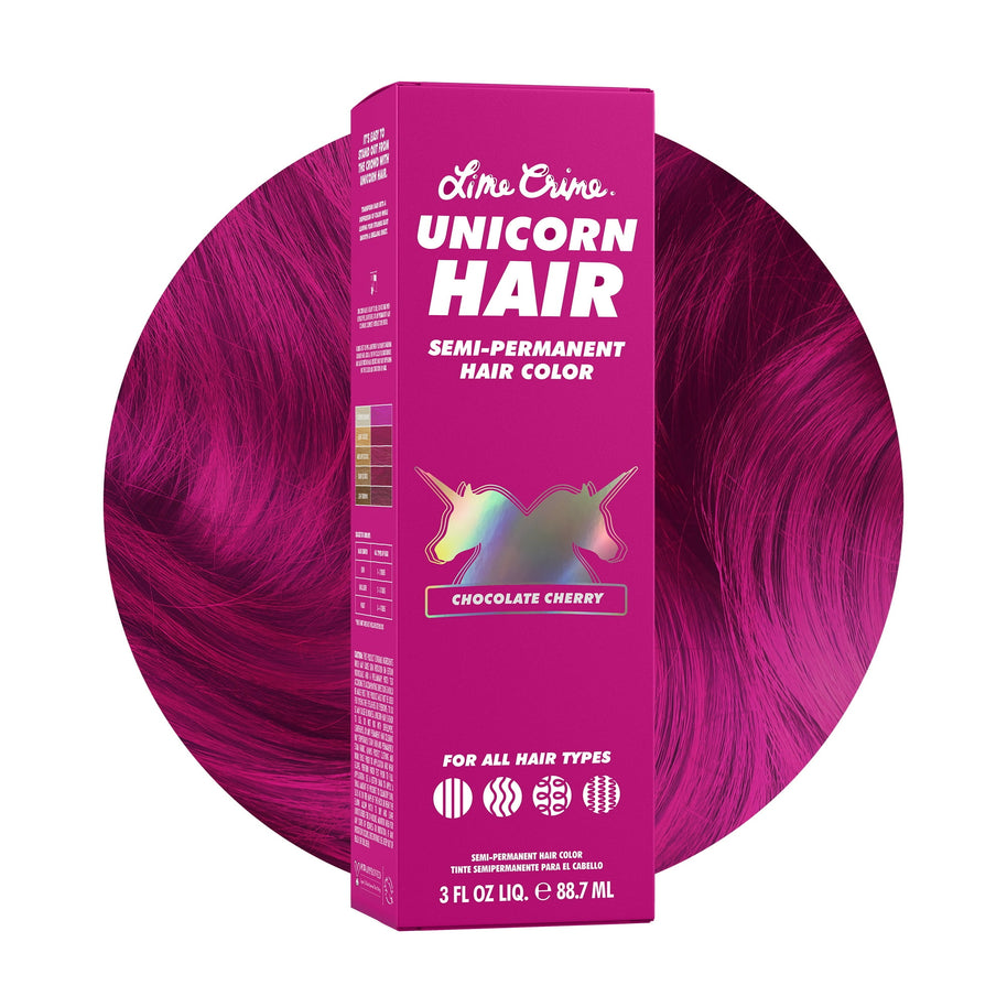 Vegan Semi-Permanent Hair Color - Chocolate Cherry